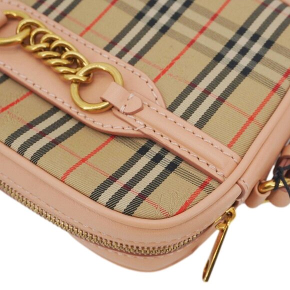 Burberry  1983 Knight Link Check Canvas Bumbag Beige - Picture 8 of 16